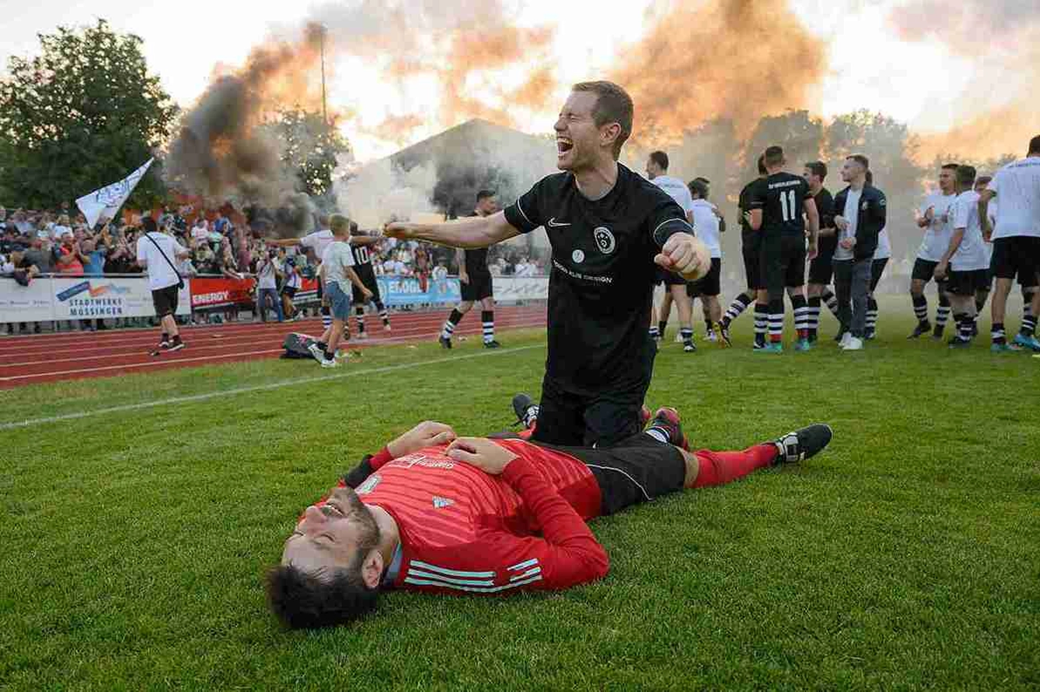Aufstieg Herren 2023 vom Sportverein Unterjesingen