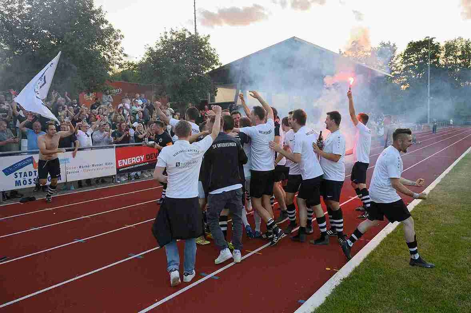 Aufstieg Herren 2023 vom Sportverein Unterjesingen