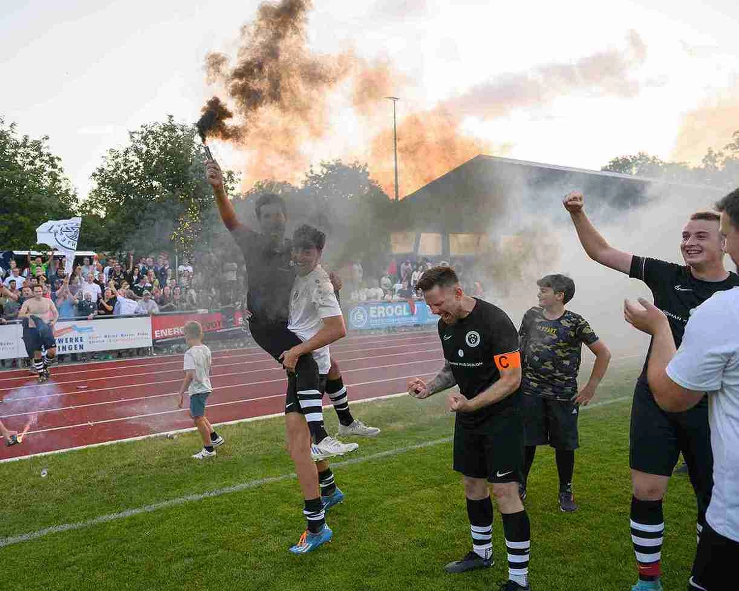 Aufstieg Herren 2023 vom Sportverein Unterjesingen