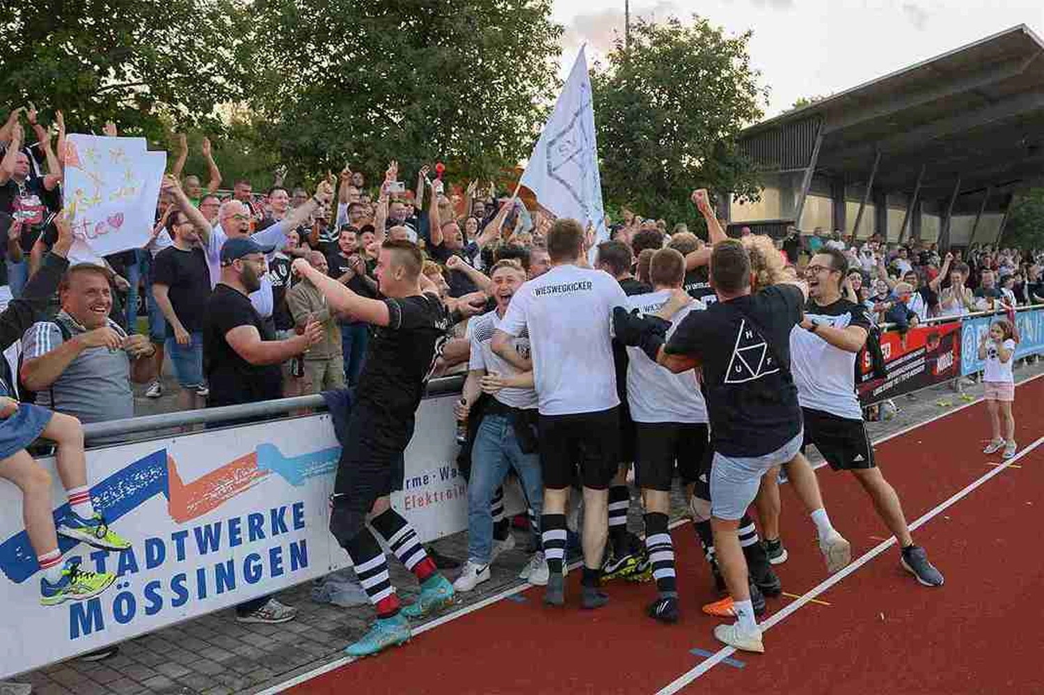 Aufstieg Herren 2023 vom Sportverein Unterjesingen