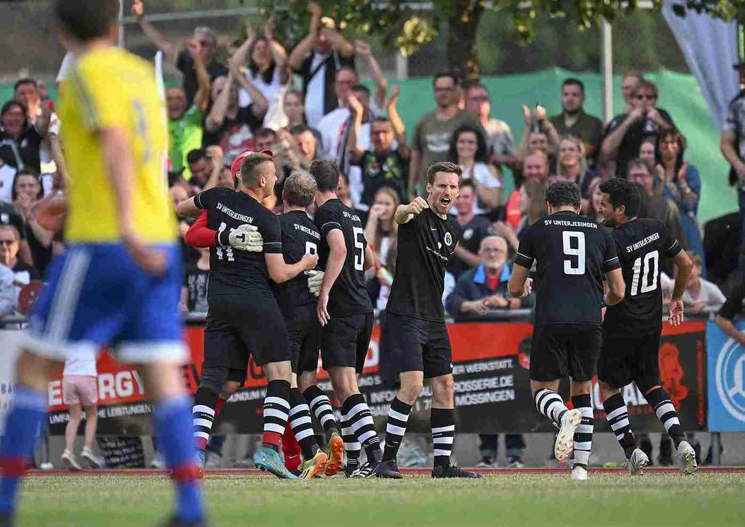 Aufstieg Herren 2023 vom Sportverein Unterjesingen