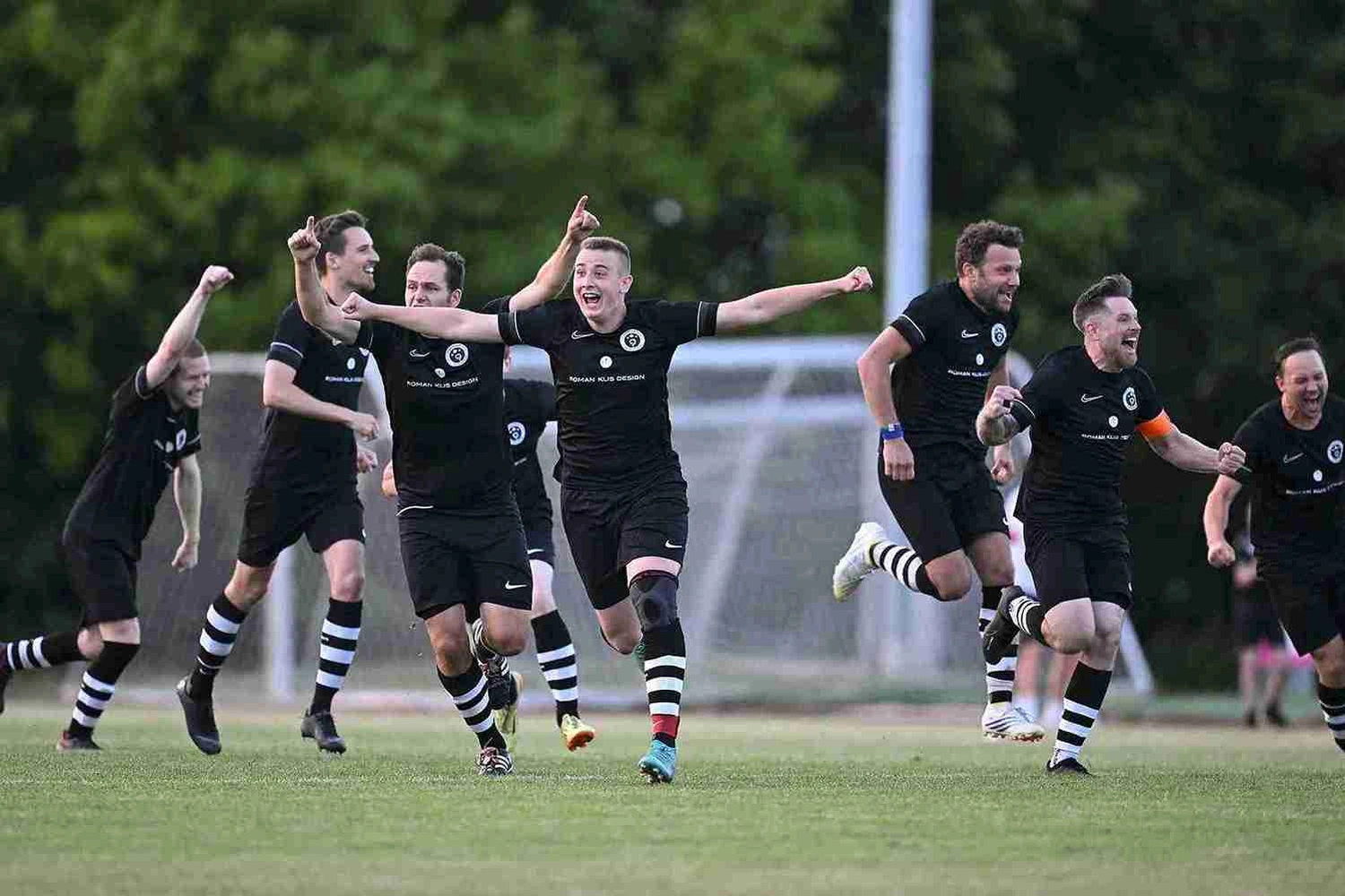 Aufstieg Herren 2023 vom Sportverein Unterjesingen