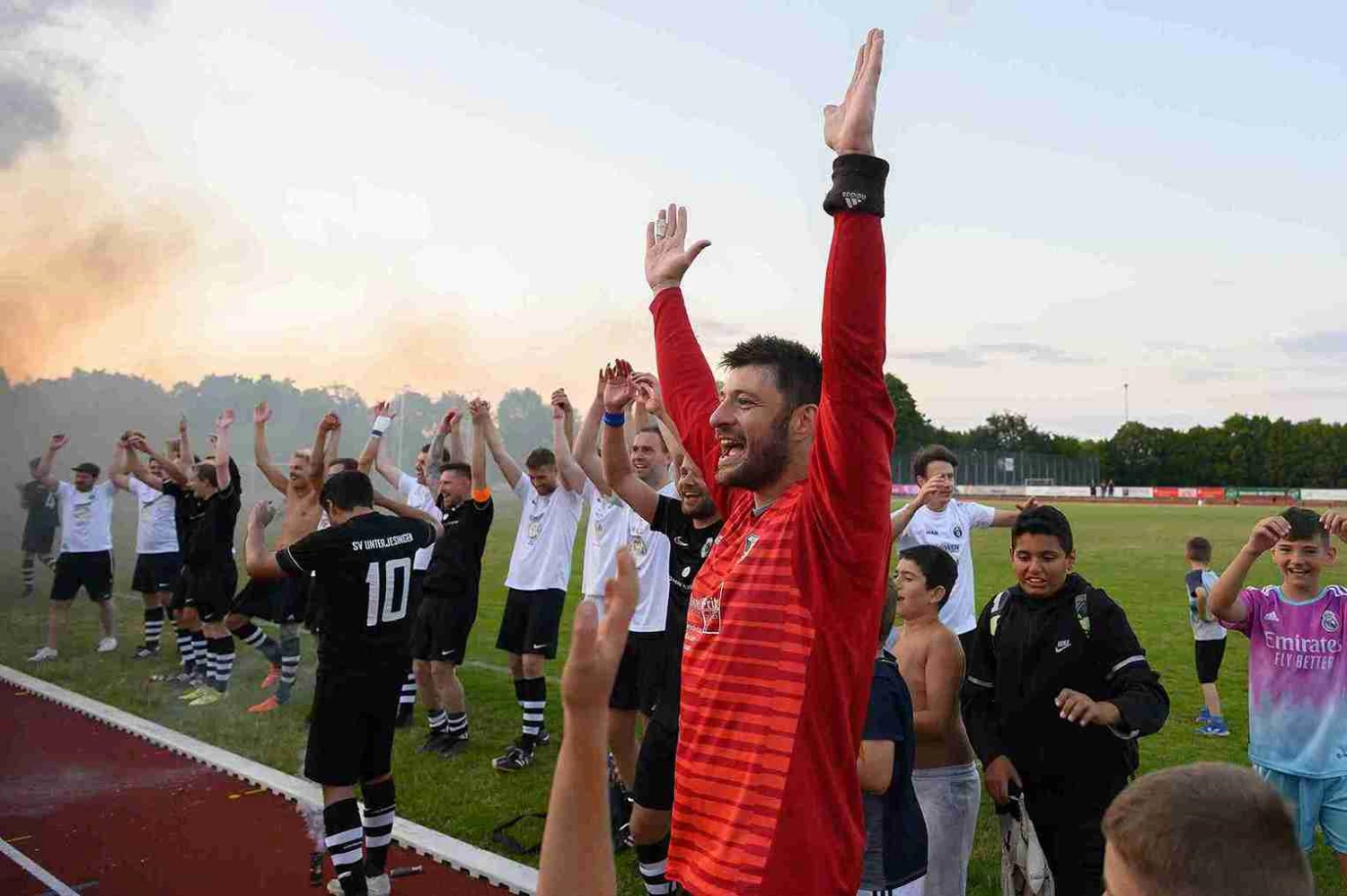 Aufstieg Herren 2023 vom Sportverein Unterjesingen