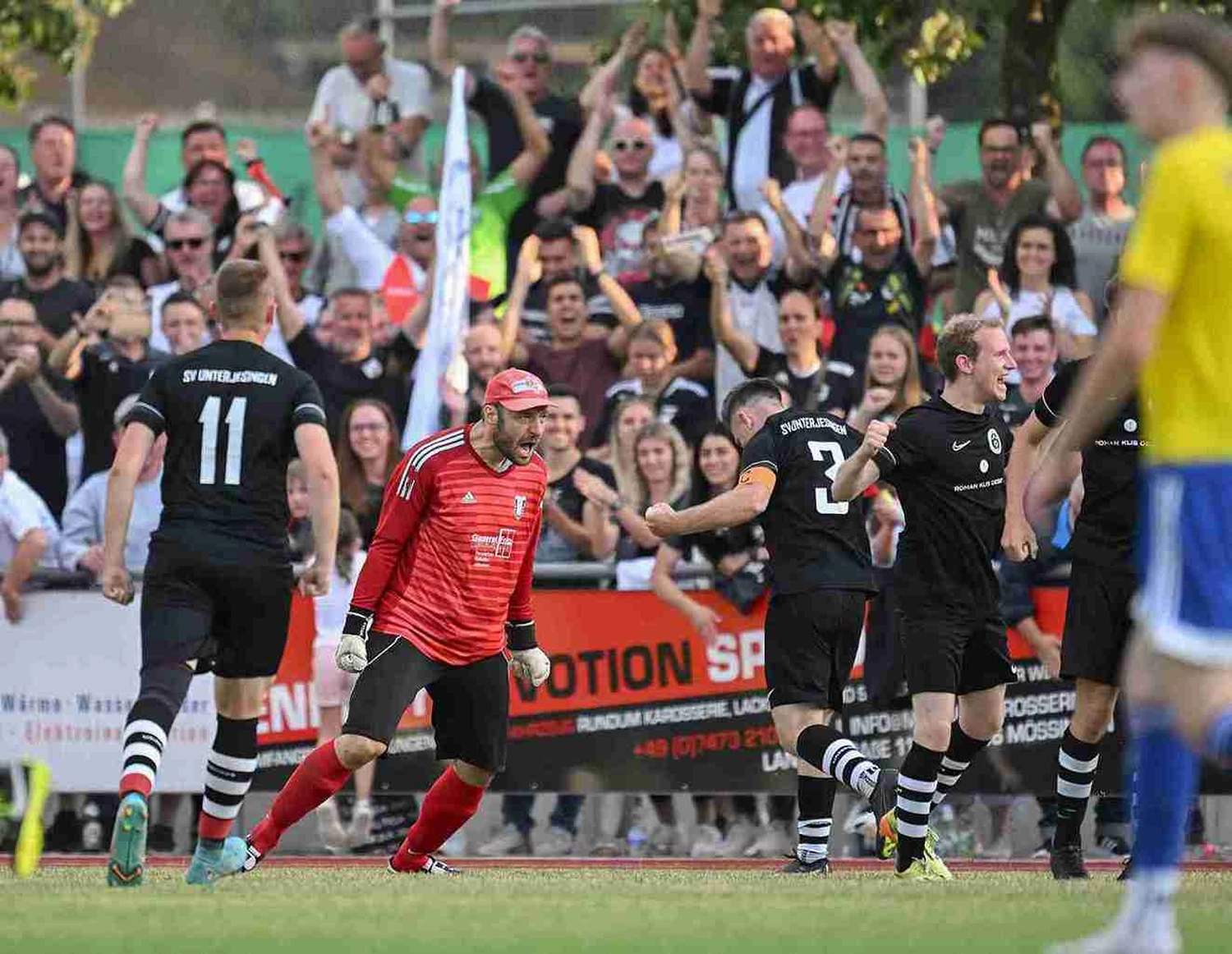 Aufstieg Herren 2023 vom Sportverein Unterjesingen