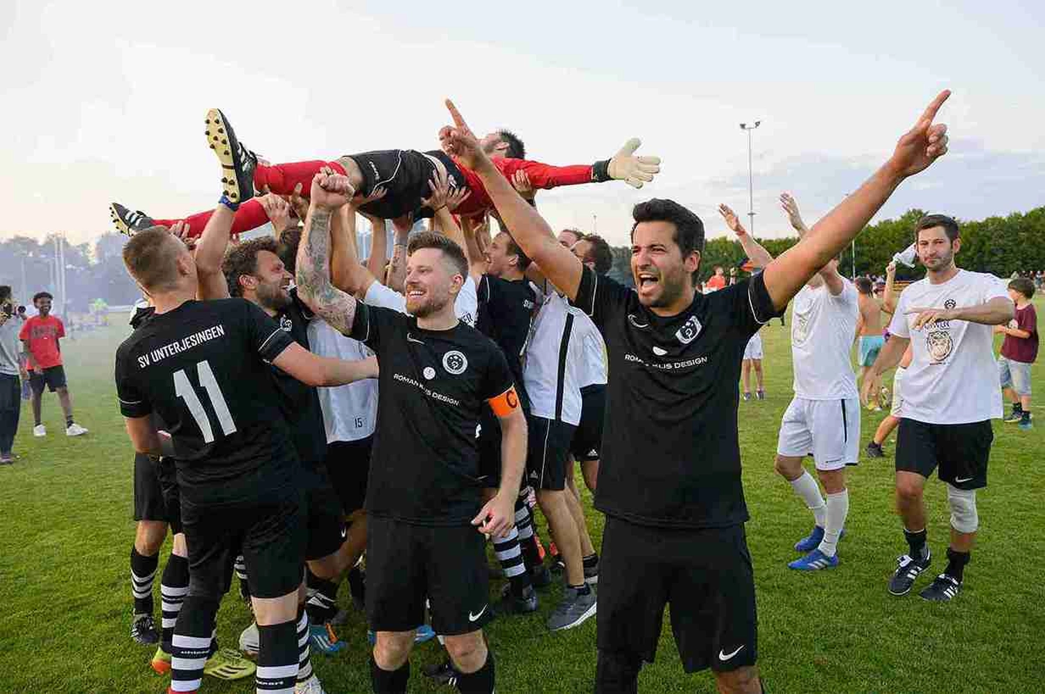 Aufstieg Herren 2023 vom Sportverein Unterjesingen