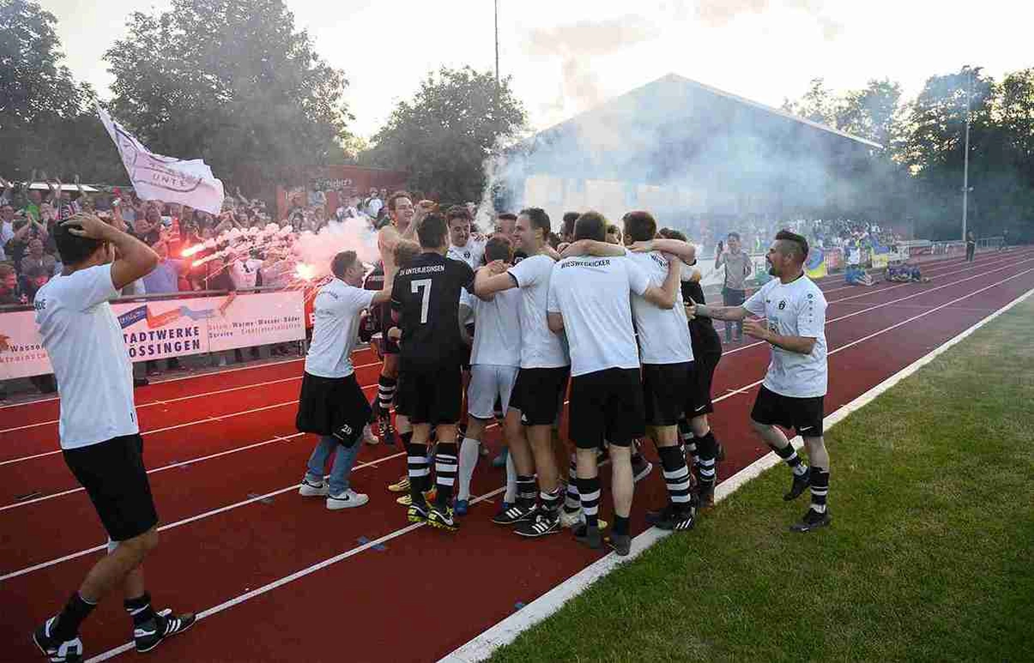 Aufstieg Herren 2023 vom Sportverein Unterjesingen