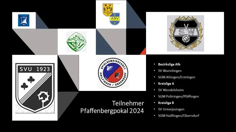 Pfaffenberg-Pokal des Sportvereins Unterjesingen