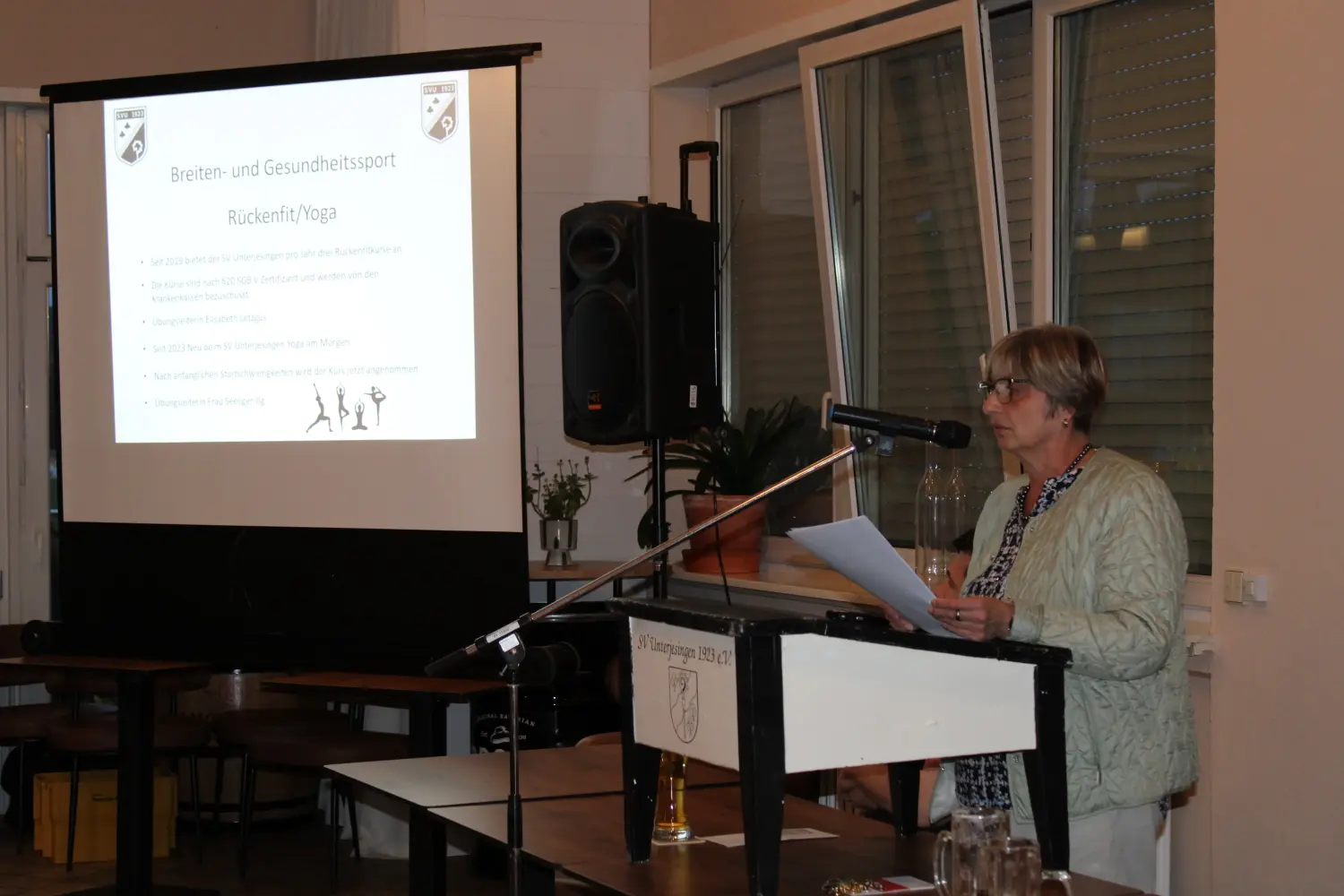 JHV 2024 vom Sportverein Unterjesingen