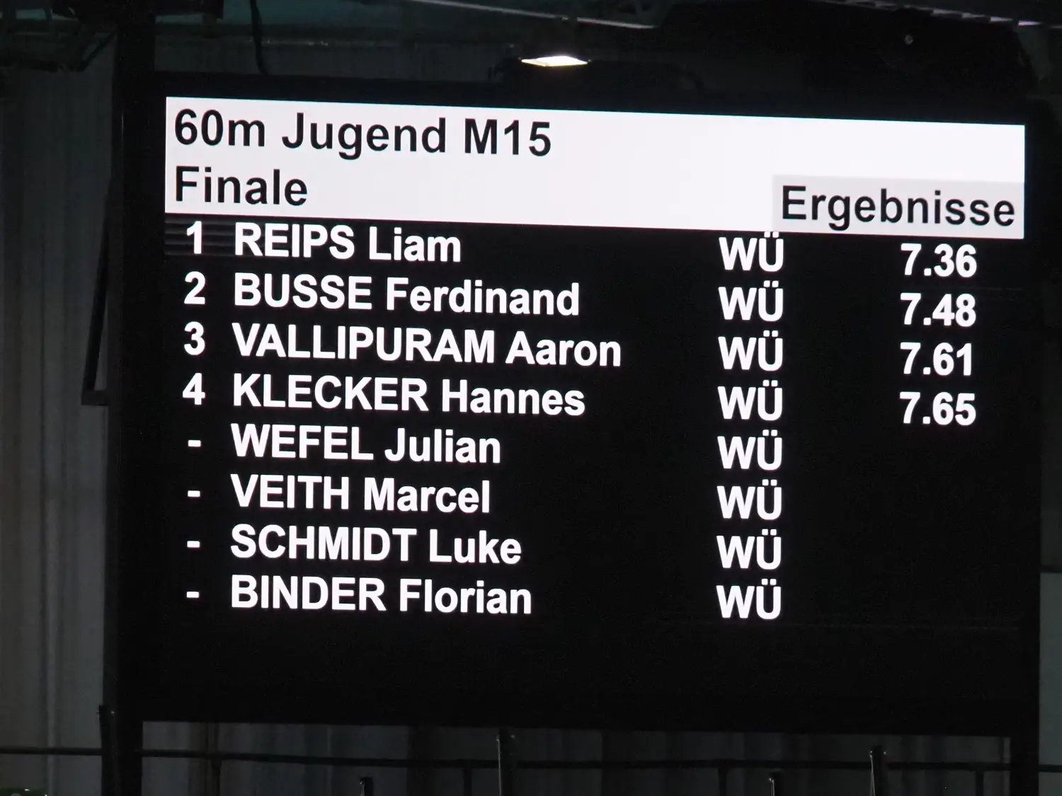Leichtathletik Meisterschaften in Sportverein Unterjesingen