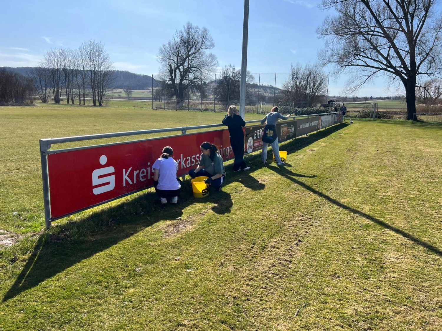 Fußballtrainingsmannschaft des Sportvereins Unterjesingen